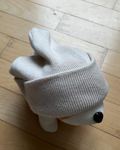 Krémová/béžová unisex bavlnená čiapka, tchibo, tchibo