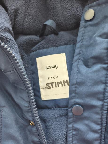 Zimná vetrovka, sinsay,116