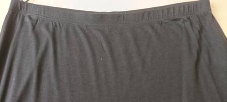 Čierna padavá sukňa, lindex,l