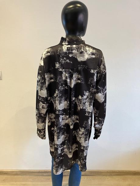 Dámska vzorovaná predĺžená košeľa (uni), l / m / xl / xxl