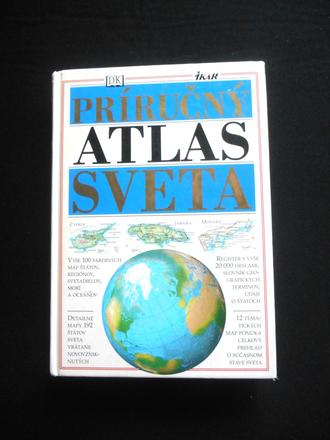 Kniha príručný atlas sveta,