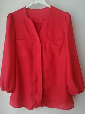 Pekná blúzka s 3 /4, rukávmi, h&m,36