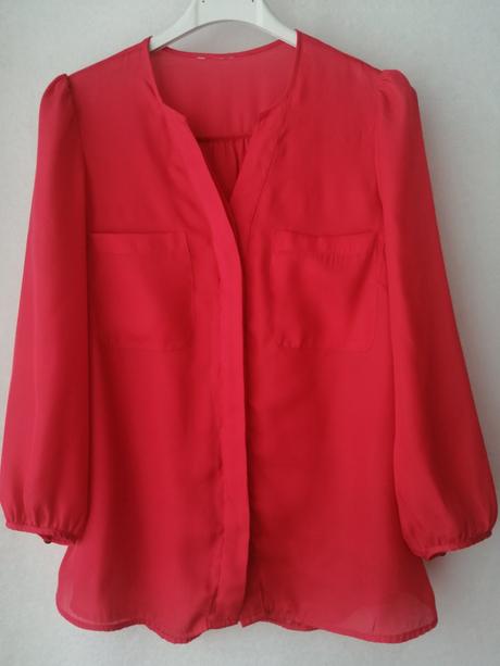 Pekná blúzka s 3 /4, rukávmi, h&m,36