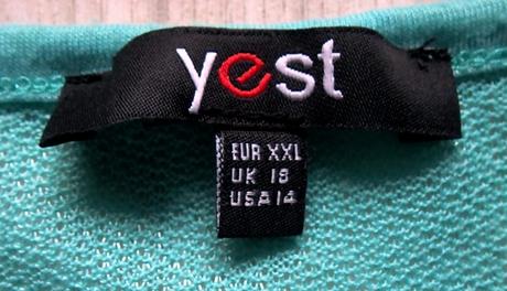 Dámske tyrkysové/zelené tričko, v. xxl, xxl