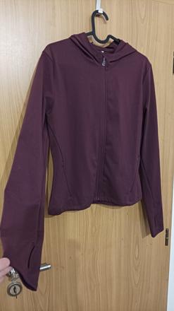 Krásna bordová športová mikina l, h&m,l