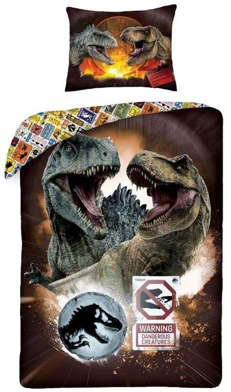 Obliečky jurský park tresk 140/200, 70/90, šírka (cm): 140,dĺžka (cm): 200