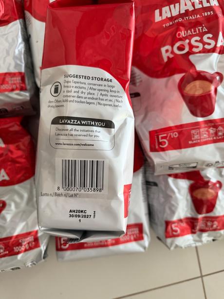 Lavazza káva červená, 