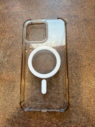 Priehľadný silikónový kryt s magsafe  iphone 12 /, apple