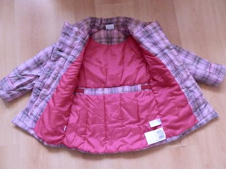 Zateplený a nepremokavý kabátik, 122