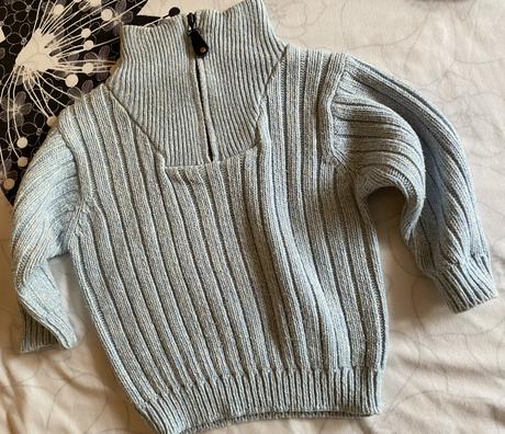 Pletený sveter zn. basic one originál v. 98, 98