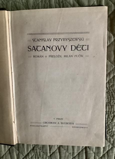 Stanisław feliks przybyszewski - satanovy děti,