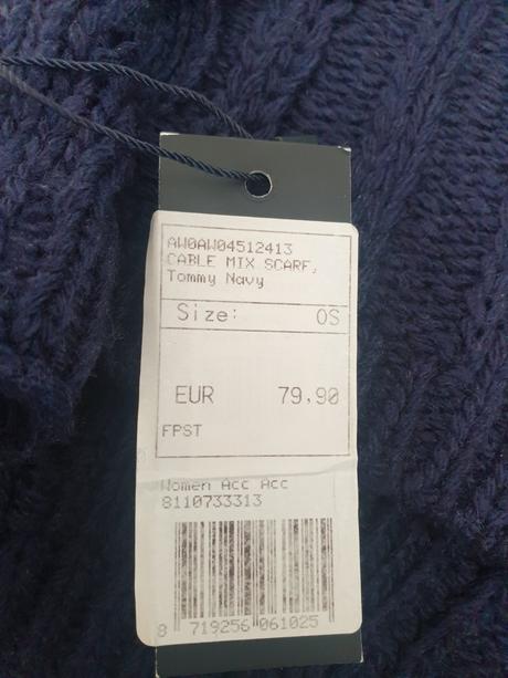 Šál tommy hilfiger, tommy hilfiger