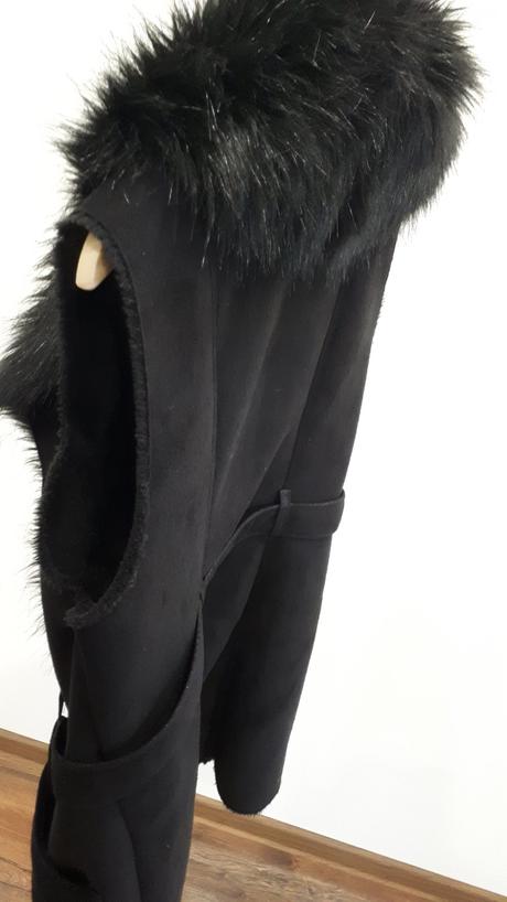 Vesta s kozušinou   s/m/l, f&f,m