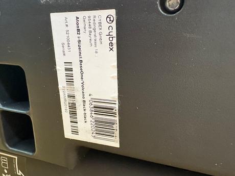 Vajicko cybex aton b2 so cybex base one isofixom, cybex