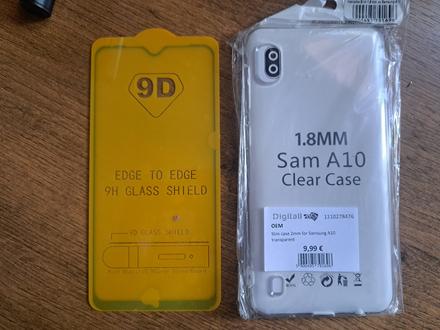 Kryt a sklo samsung galaxy a10, samsung