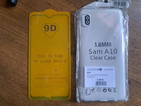 Kryt a sklo samsung galaxy a10, samsung