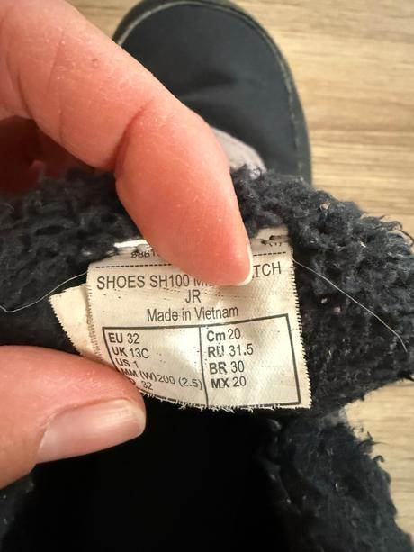 Prechodne topanky 32, vd 20cm, quechua,32