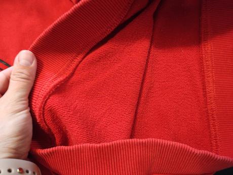 Mikina dievčenská červená, 128