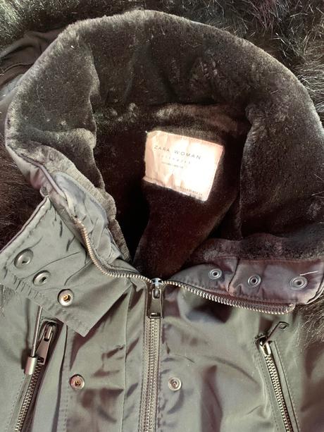 Teplučká parka, zara,xs