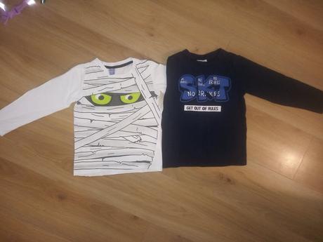 Chlapčenské tričká s dlhým rukávom, 122