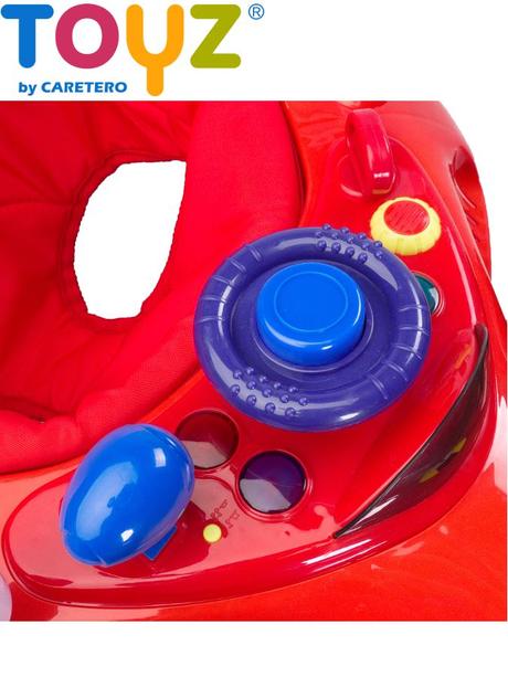 Detské chodítko toyz speeder red,