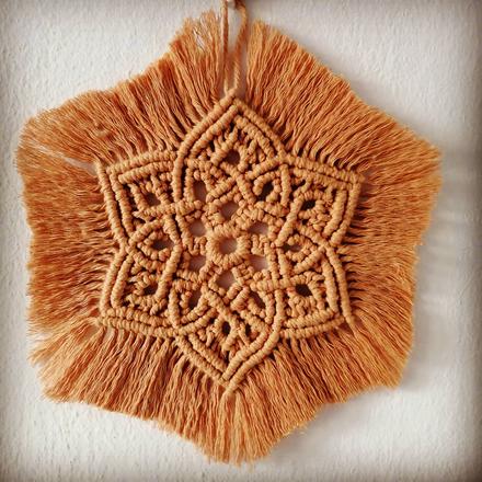 Mandala macrame, 