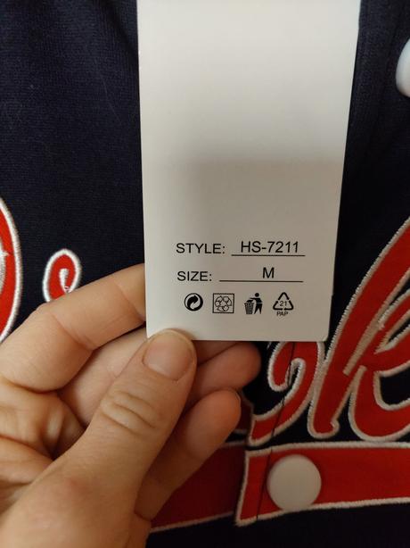 Baseballova bunda, m