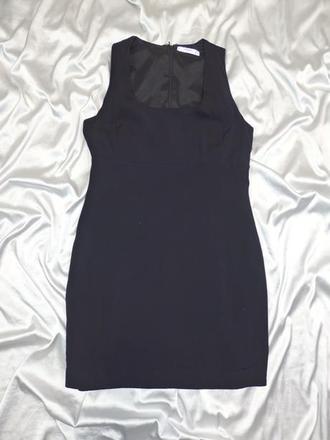 Kvalitné čierne šaty, mango,40