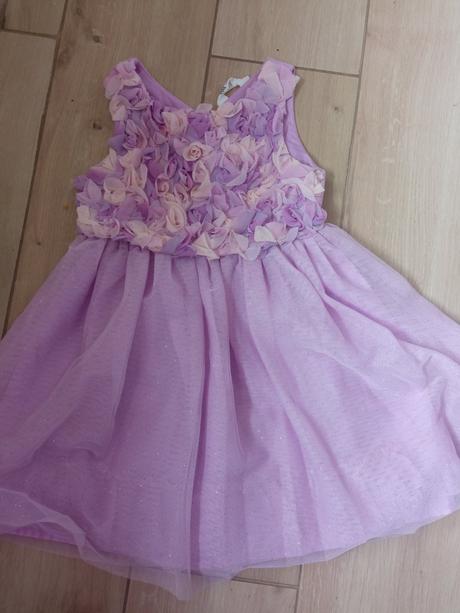 Tylové šaty, h&m,104