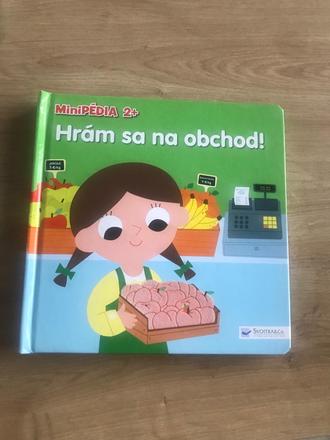 Kniha minipedia- hráme sa na obchod,