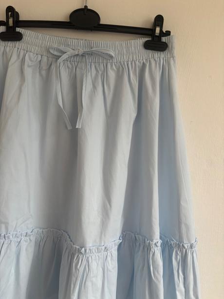 Svetlomodrá maxisukňa, m