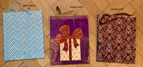 Vianočné taštičky,