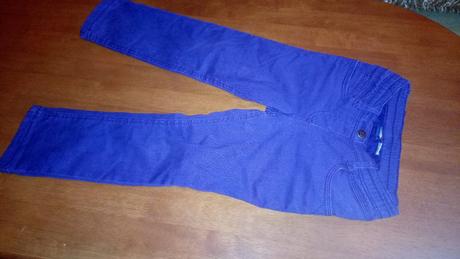 Zateplené nohavice fialové, veľkosť 104, lupilu,104