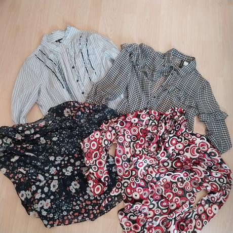 Blúzky rôznych veľkostí, l