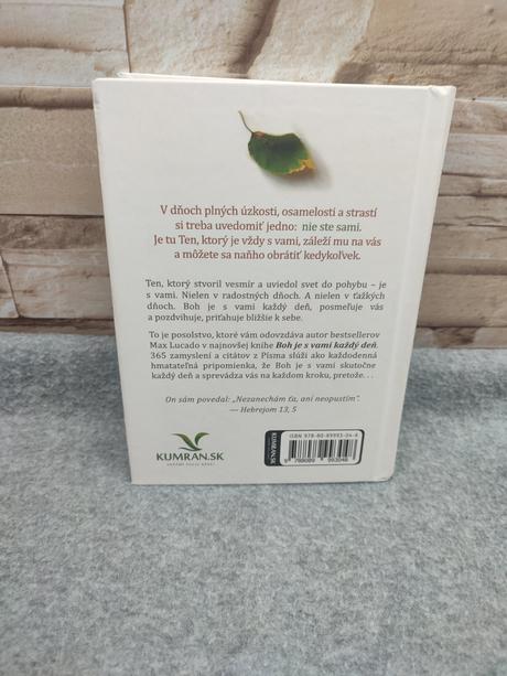 Boh je s vami každý deň - max lucado, 