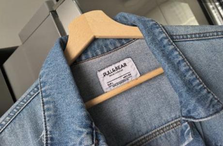 Pull&bear krásna riflová bunda l, pull&bear,l