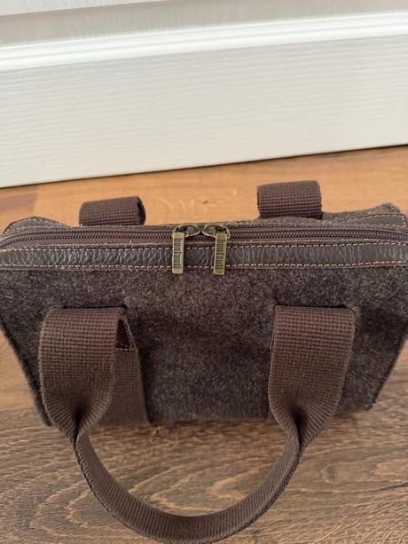 Vlnená kabelka od talianskej značky bonfanti, 