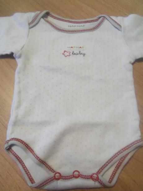 2x bavlnené body naf naf - 0-3 mesiace - 56/62, 62