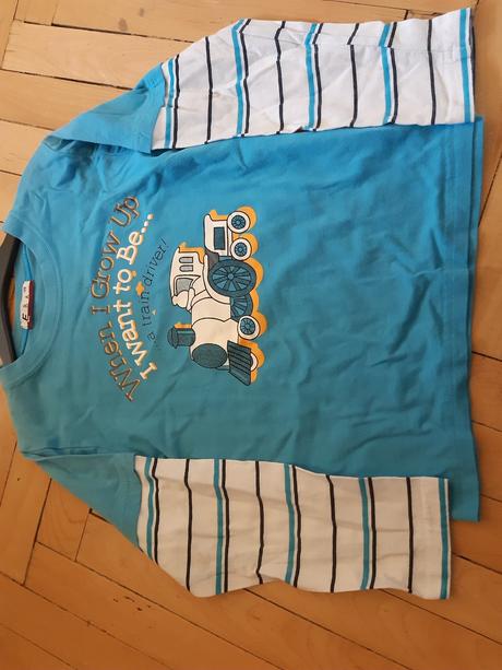 Tričko s dlhým rukávom, 128