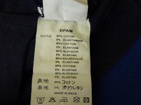 Kvalitné tričko dpam, dpam (du pareil au meme),80