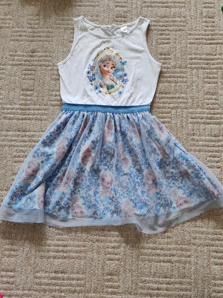 Dievcenske šaty elsa, h&m,122