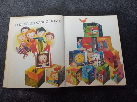 Obrazkova retro kniha pramienok, 