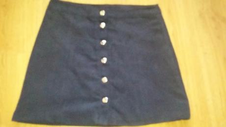 Semišová sukňa, h&m,38