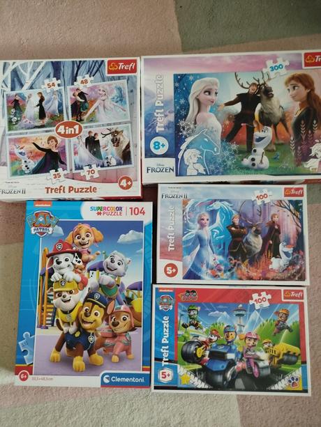 Puzzle frozen,