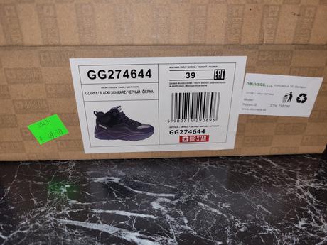 Tenisky big star 39, 39