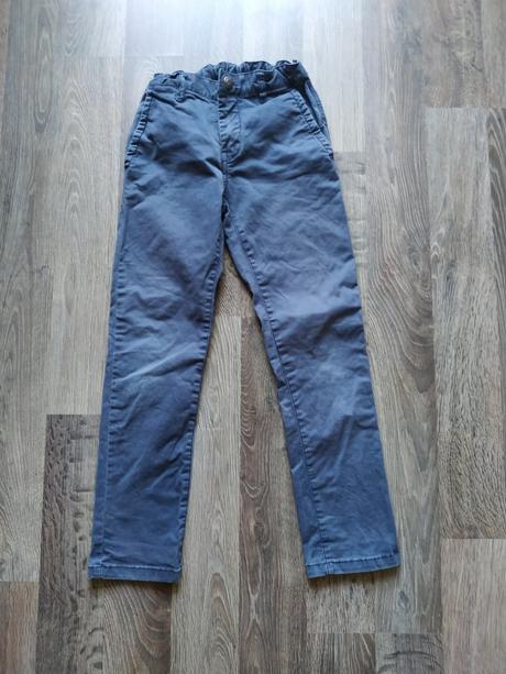 Praktické "used" pohodlné nohavice veľ.128, 128