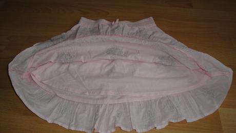 Ružová suknička united colors of beneton, 104