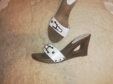 Dámske sandálky na podpätku, 40