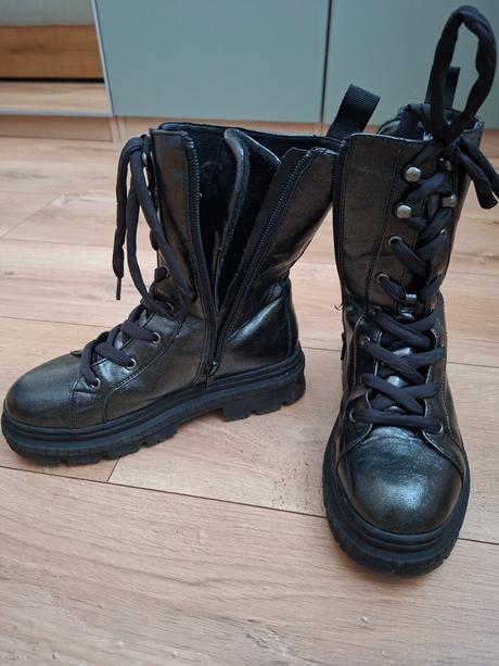 Šnurovacie čizmy, deichmann,36