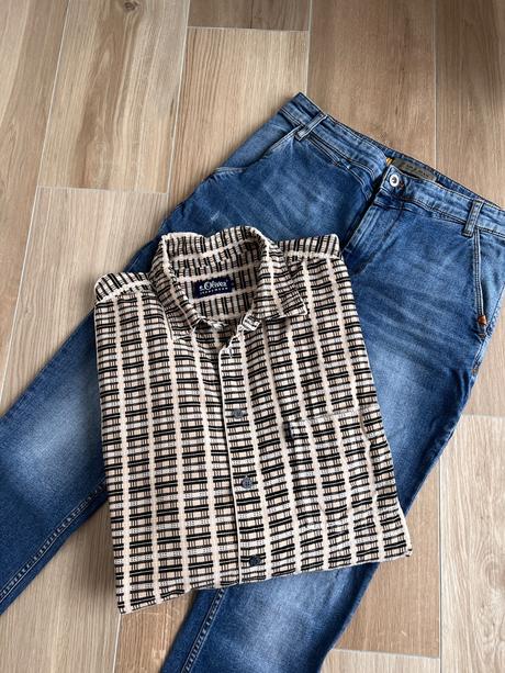 Menžestrová košeľa s.oliver, s.oliver,xl